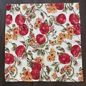 April Cornell Floral & Fruit Cotton Napkins, Set Of 6